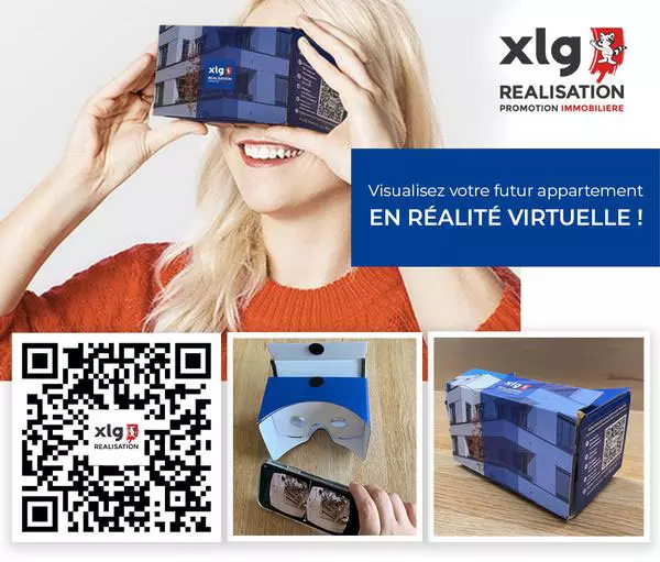visionneuse en carton personnalisable réalité virtuelle