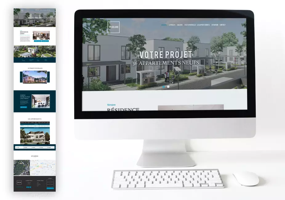 site web immobilier